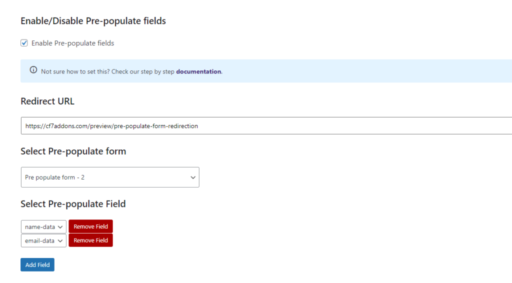 Contact Form 7 Pre Populate Fields