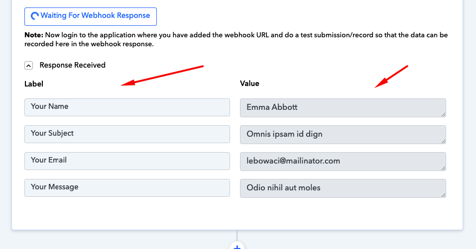 Webhook with contact form data response image | Ultimate Addons for Contact Form 7