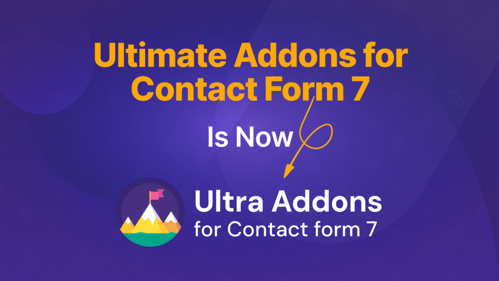 Ultra Addons for contact form 7 | Ultra Addons for Contact Form 7