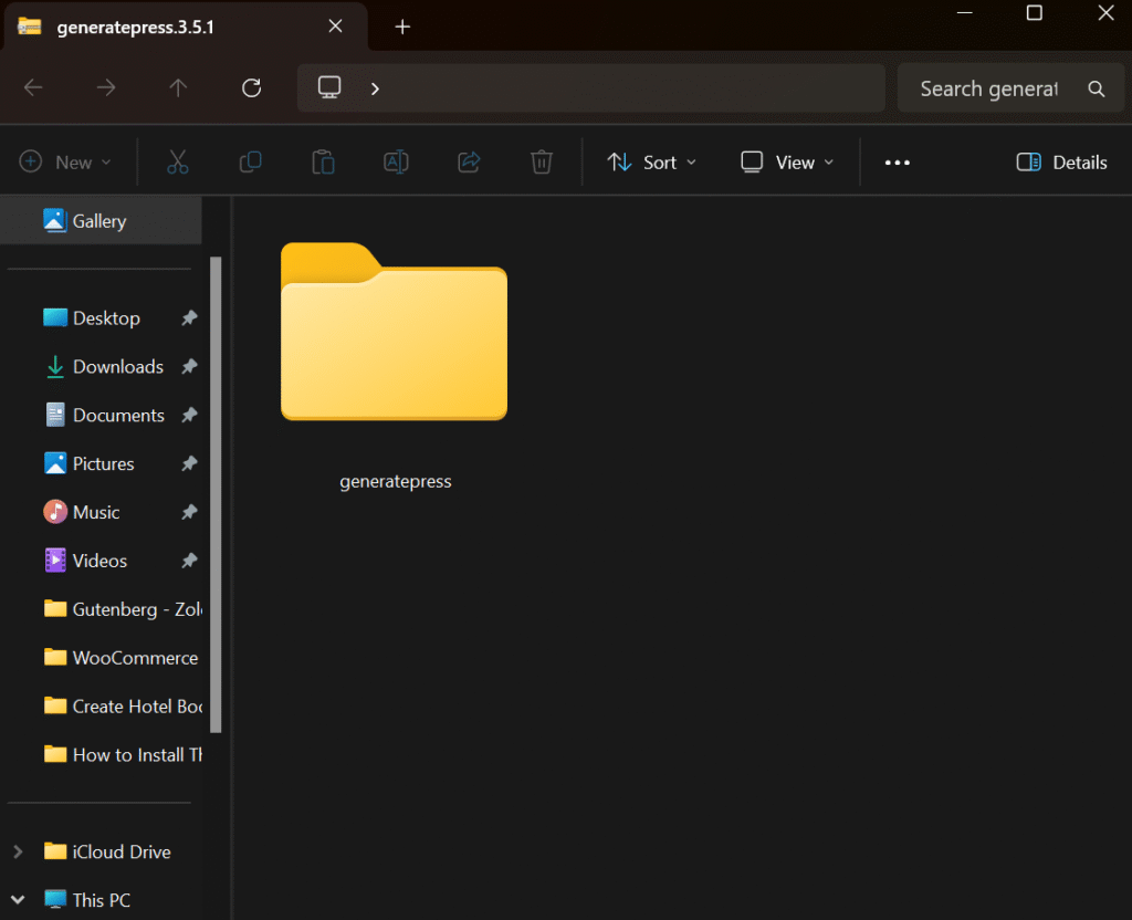installing a premium theme from on your WordPress website